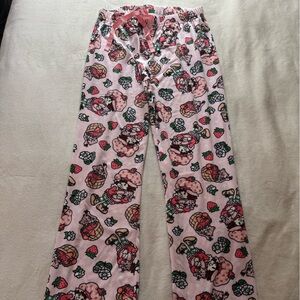 Strawberry Shortcake Velvet Pajama Pants size M/L